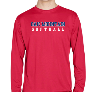 Classic Oak Mountain Text - Dri-Fit