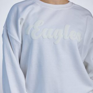 White Eagles Puff Sweatshirt
